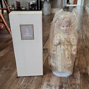 Avon 1994 Vintage First School Play Doll With Stand Angel Collectible Authentic